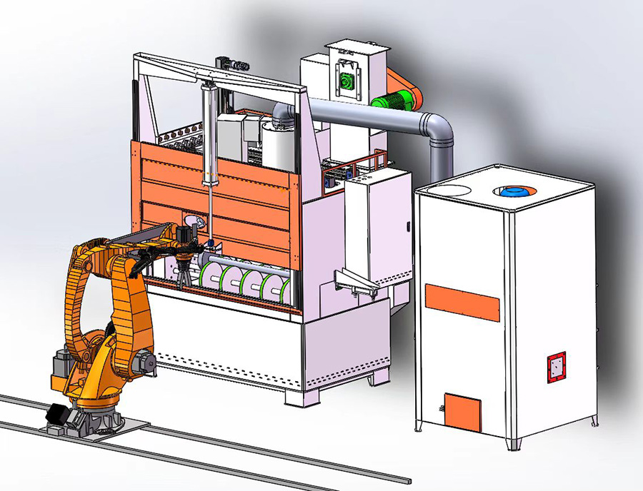 喷丸机结构及工作原理是什么？