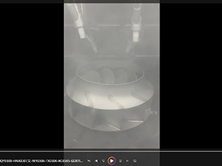 北京客户案例:不锈钢自动喷砂机工作视频