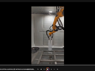 沈阳客户案例:钢管喷砂机工作视频