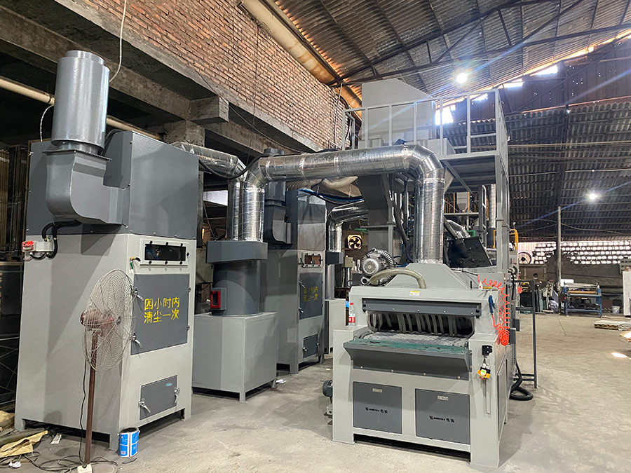 鑫百通品牌通过式抛丸机